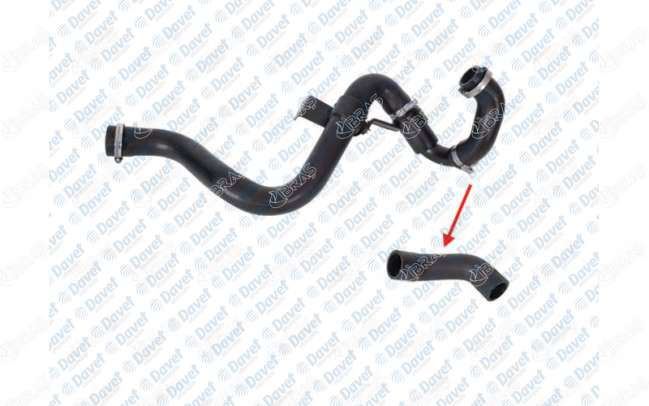 IBRAS 11717 Turbo Hortumu Kucuk Plastik Parca Haric Renault Kangoo I 1.5 Dci - Clio Ii  1.5 Dci  ####